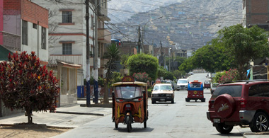 Straße in Lima