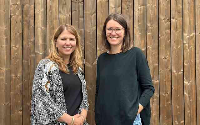 Monika Baumann und Leonie Hart